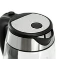 thumbnail image 3 of MegaChef 1.7 Liter Glass and Stainless Steel Electric Tea Kettle in Silver, 3 of 6