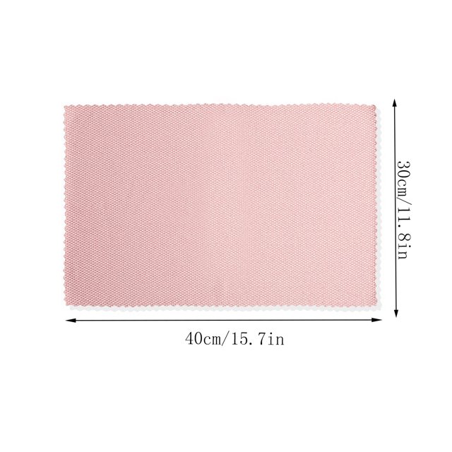 Awdenio Glass Cleaning Cloth Thickened Kitchen Cleaning Towel Thickened Absorbent Table Cleaning Cloth Scouring Pad