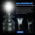 thumbnail image 2 of H7 High/Low Beam For Ford Fusion 2006-2018 LED Headlight Bulbs Cool White 2pcs, 2 of 11