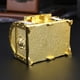 thumbnail image 3 of Joyero de Metal Vintage ANGGREK Caja de Almacenamiento de Baratijas de Aleación de Zinc Cuboide Compacta, 3 of 7