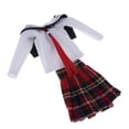 thumbnail image 3 of Mini Lindo Uniforme Escolar 1/6 Sunnimix Uniforme escolar de muñecas, 3 of 8