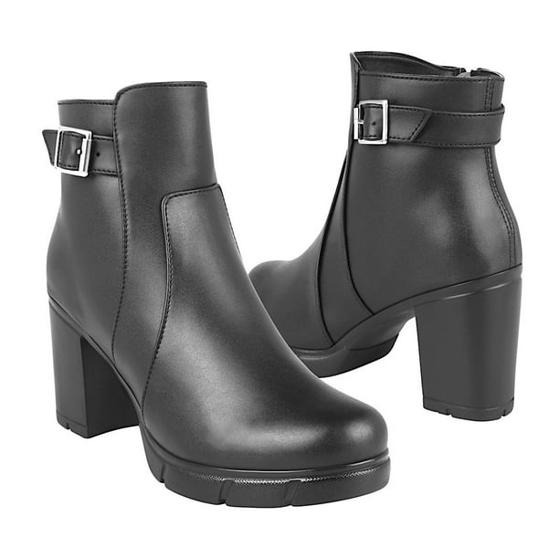 BOTINES CASUALES PARA DAMA STYLO 3104 SIMIPIEL NGO Stylo 3104
