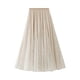 thumbnail image 4 of Falda larga de tul con capas de lentejuelas y purpurina para mujer de Fiomva, 4 of 8