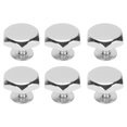 thumbnail image 1 of 30 Sets Rivet Screw Set 8mm Zinc Alloy Hollow Hex Head Rivets 6mm Crossed Iron Screws Rustproof and Long Lasting Rivets with Screws, 1 of 7