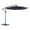 Navy Blue, variant on Steel Pole for Strength / Patio and Garden / Withstands Wear