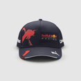 thumbnail image 2 of Gorra de béisbol de carreras de b-bulls, gorro de ala curvada, hip-hop, de ala plana, rojo, combina con todo, bordado, F1, nuevo, 2023 Fivean unisex, 2 of 2