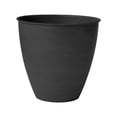 thumbnail image 7 of Bloem Arbor 6" Indoor Metal Cachepot - Decorative Planter with Powder-Coated Finish, Removable Drain Plug, Black, 7 of 7