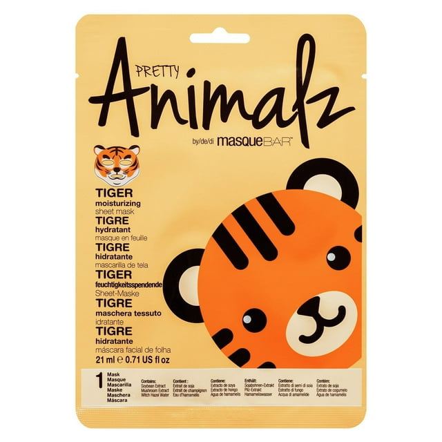 Pretty Animalz Tiger Sheet Mask