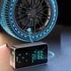thumbnail image 5 of Compresor de aire portátil con pantalla táctil digital | Inflador de neumáticos de 150 PSI para coche, bicicleta y balón | Luz LED, parada automática, conector tipo C y cargador para coche, 5 of 9