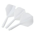 thumbnail image 4 of Unique Bargains Vol de Fléchettes Intégrés, Ensemble de 6 Vol de Fléchettes Durables, Blanc, 4 of 5