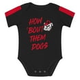 thumbnail image 4 of Infant Outerstuff Red/Black Georgia Bulldogs Double Down Bodysuit and Pants 3-Piece Set, 4 of 7