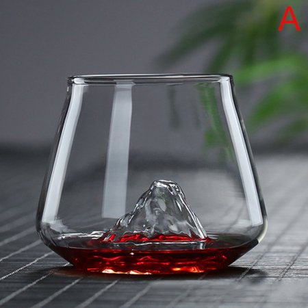 

Ringshlar Whiskey Wine Glass Single Layer Glass Beer Wine Cup Bar Hotel Drinkware