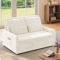 thumbnail image 4 of Noelse 3 in 1 Convertible Sofa Bed, Loveseat Sleeper Sofa Full Size Pull Out Couch for Living Room Bedroom Apartment, Beige, 4 of 11