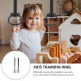 thumbnail image 3 of 1 Set of Children Lifting Rings Indoor Training Heightening Auxiliary Tools (Black), 3 of 8