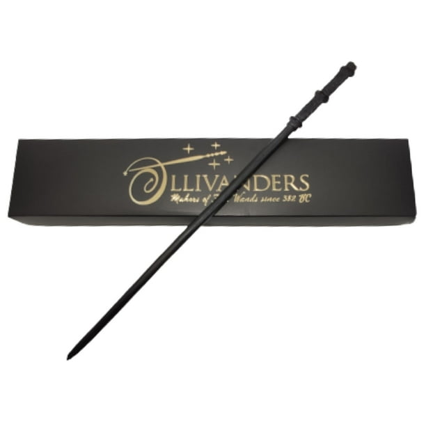 Varita Magica para Magos Harry Potter de Resina Con Nucleo Metálico Sólido de Metal Con Caja Ollivanders Dumbledore Hermione Sauco Cosplay Disfraz Accesorio Modelo a Escoger