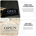 thumbnail image 2 of Miangastore Open Closed Sign Waterproof Corrosion-Proof 2Pcs 7.9X4.3In, 2 of 8