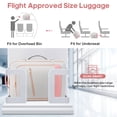 thumbnail image 6 of UKEIN Travel Backpack for Women Carry on Backpack Flight Approved 40L Personal Item Backpack Water Proof Backpack with Packing Cubes and Shoe Pocket, 6 of 8