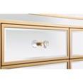 thumbnail image 6 of Reflexion 72 in. mirrored credenza in gold, 6 of 8
