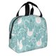 thumbnail image 2 of Disketp Swan And Flowers4 for Insulated Lunch Bag for Women and Men, Perfect for Work, Hiking, Picnic, 2 of 7