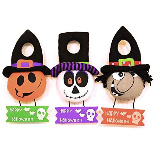 Decoración de Halloween Puerta Colgando Paño Adorno de puerta Festival Fantasma Bruja Muñeca Colgantes Artículos decorativos para Bar Estilo aleatorio Zhivalor WLJ-1138