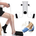thumbnail image 1 of Sock Helper And Stocking Aid With Built UP Foam Handles Easy On And Off Stocking Slider Built Up Assistance Help Vintage Woodworking Bar Clamps, 1 of 7