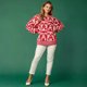 thumbnail image 2 of Suéter de punto suelto con cuello redondo y estampado navideño de nueva moda para otoño e invierno de Europa y Estados Unidos para mujer, 2 of 5