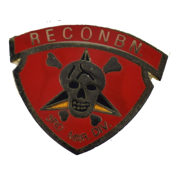 3RD MAR RECON HAT PIN