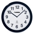 thumbnail image 1 of Wall Clock- 12in.- Arabic Numerals- White Dial-Black Frame, 1 of 1