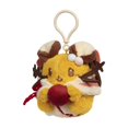 thumbnail image 1 of Pokemon Center Dedenne Pokemon Holiday Plush Key Chain, 1 of 7