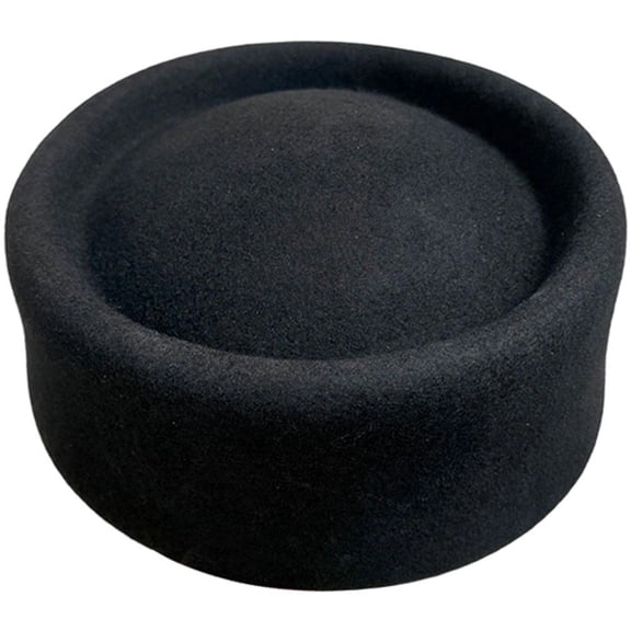 Jiibva Pillbox Hat Top Hat Millinery Fascinator Base Hat for Women Casual Wear Western Fedoras Hostesses Wear