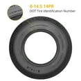 thumbnail image 2 of AOILE 2 PCS Trailer Tires, 8-14.5 14PR Trailer Tires With 14.5'' Rim, Load Range G 8/14.5, 2 of 6