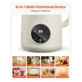 thumbnail image 2 of 8-in-1 Nut Milk Maker, 41 oz Soy Milk Maker Machine with 10 Blades, for Homemade Oat, Nut, Soy, Juice, Milkshake, Rice Cereal, Plant-Based Beverages with Self-Cleaning, Boil Water, 12-Hour Delay, 2 of 9