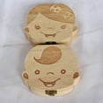 thumbnail image 1 of Creative Baby Teeth Box Saver Storage Box Wooden Children Teeth Holder Organize Box, 1 of 3
