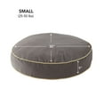 thumbnail image 2 of Happy Hounds Scout Round Reversible Pillow Dog Bed, Smoke, Small, 2 of 7