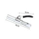 thumbnail image 2 of Grease Nipple Coupler Manual Grease Pump Head Syringe Nozzle Oil Filling Tool Grease Nipple Fitting, 2 of 5
