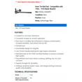 thumbnail image 2 of Inner Tie Rod End - Compatible with 1964 - 1970 Buick Skylark 1965 1966 1967 1968 1969, 2 of 2
