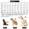 thumbnail image 3 of 2024 Pet Autumn and Winter Dog Clothes for Large Dogs Sweater Hoodies Sweatshirt Pet Small Dog Clothes for Boys Warm Cats and Dogs Cute Dog Medium Warm Pet Clothes, 3 of 9