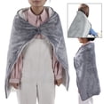 thumbnail image 1 of Electric Heated Blanket, Flannel 5V Portable Electric Heated Throw  for Home, 1 of 7
