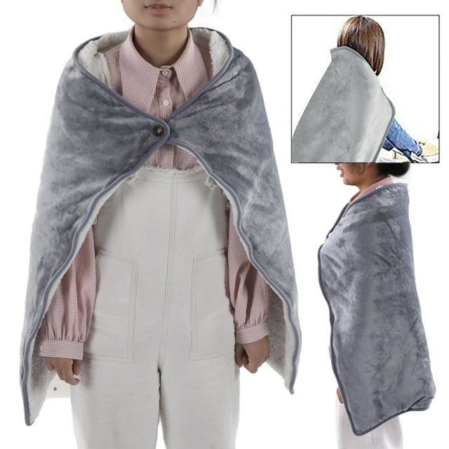 Electric Heated Blanket, Flannel 5V Portable Electric Heated Throw for Home