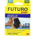 thumbnail image 3 of Futuro Sport Power Stretch Moisture Control Ankle Support, Black, 3-Pack, 3 of 4