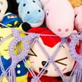 thumbnail image 4 of Janrevotw Hamac de Rangement pour Jouets, Filet Mural en Peluche Tissé avec Pompons pour Chambre d'Enfant, 4 of 6