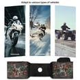 thumbnail image 5 of Uorisanigo ATV Tank Bag American Flag Hunting Skull Deer Front Saddle Bag Fuel Tank Storage Pouch for Motorcycles Dual Pocket Tool Storage Organizer for Snowmobiles and Off Road Use, 5 of 7