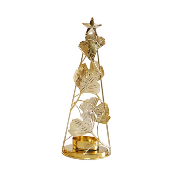 Portavelas de té hueco de hierro, portavelas romántico Simple, candelabro de mesa decorativo para sala de estar, escritorio, decoración del 22 cm alto Macarena portavelas candelita