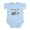 Sky Blue, variant on CafePress - How I Roll (Police Car) Infant Bodysuit - Baby Light Bodysuit, Size Newborn - 24 Months