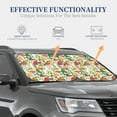 thumbnail image 7 of Picia Mushrooms Gnomes 2 Piece Car Windshield Sun Shade Foldable | Foldable Sun Shield for Front Window Blocks UV Rays and Keeps Your Vehicle Cool-Small, 7 of 7