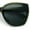 Green - Black, variant on Womens Collasible Folding Oversized Cat Eye Plastic Sunglasses Beige - Brown