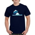thumbnail image 1 of The Glacier T-Shirt Men -Wilfred Hildonen Designs, Male Small, 1 of 4