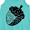thumbnail image 2 of Instant Message - Tree And Acorn - Toddler & Youth Girls A-line Dress, 2 of 5
