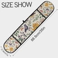 thumbnail image 3 of Yayeee Double Oven Mitt Kitchen Heat Resistant Baking 35" x7" Quilted Glove, Birds and Teapots, 3 of 6