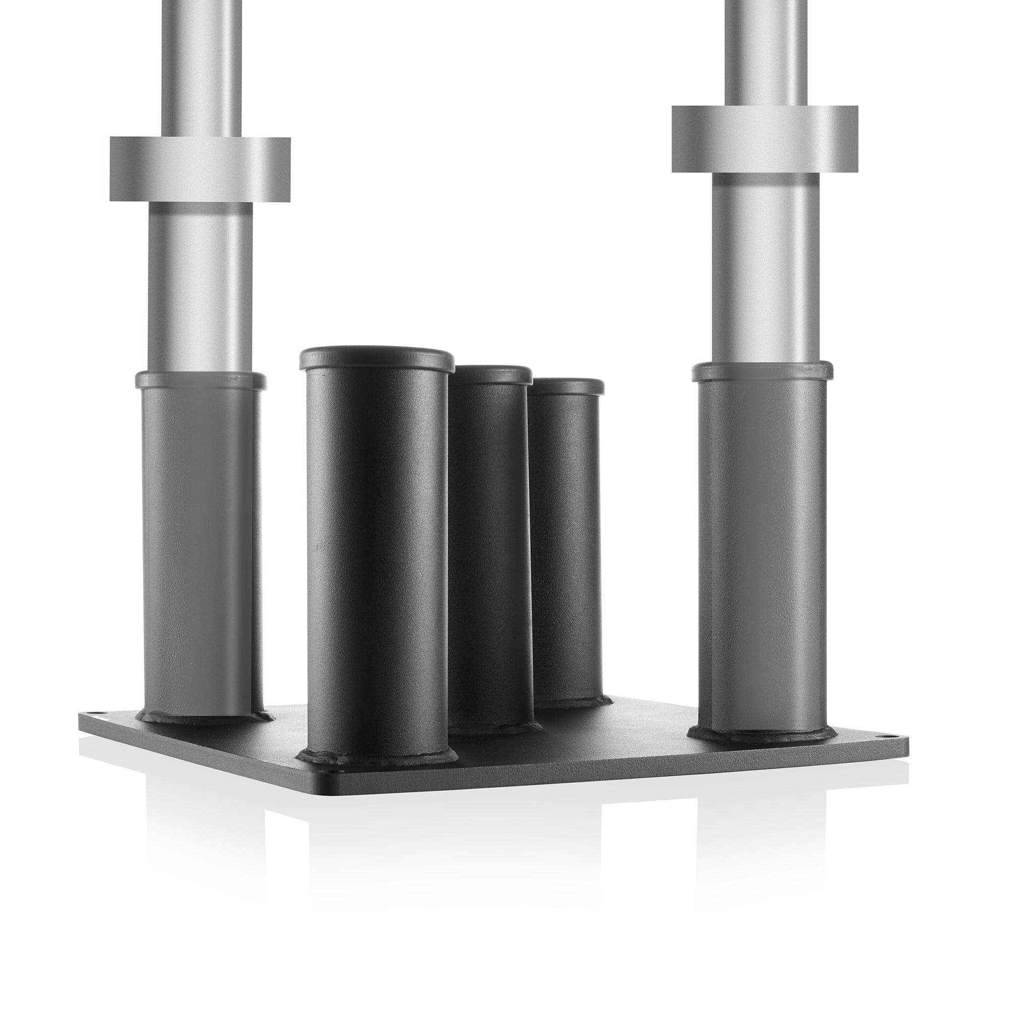 Philosophy Gym Vertical Barbell Holder - Classic 5 Bar Storage Stand for 2" Olympic Bars